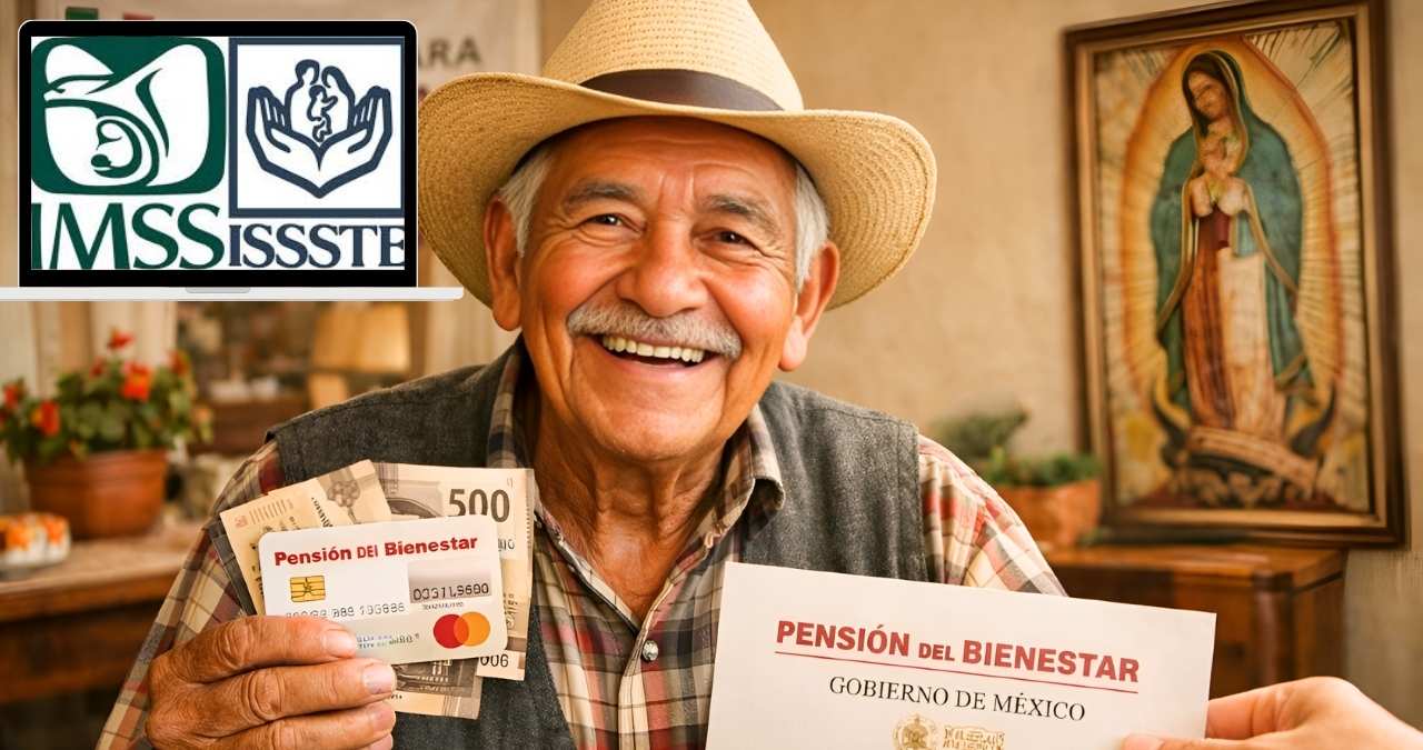 Adultos mayores enero 2026 calendario oficial de pagos en Pensión Bienestar IMSS e ISSSTE