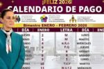 Calendario de pagos de pensiones 2026 en México fechas confirmadas y lista de beneficiarios